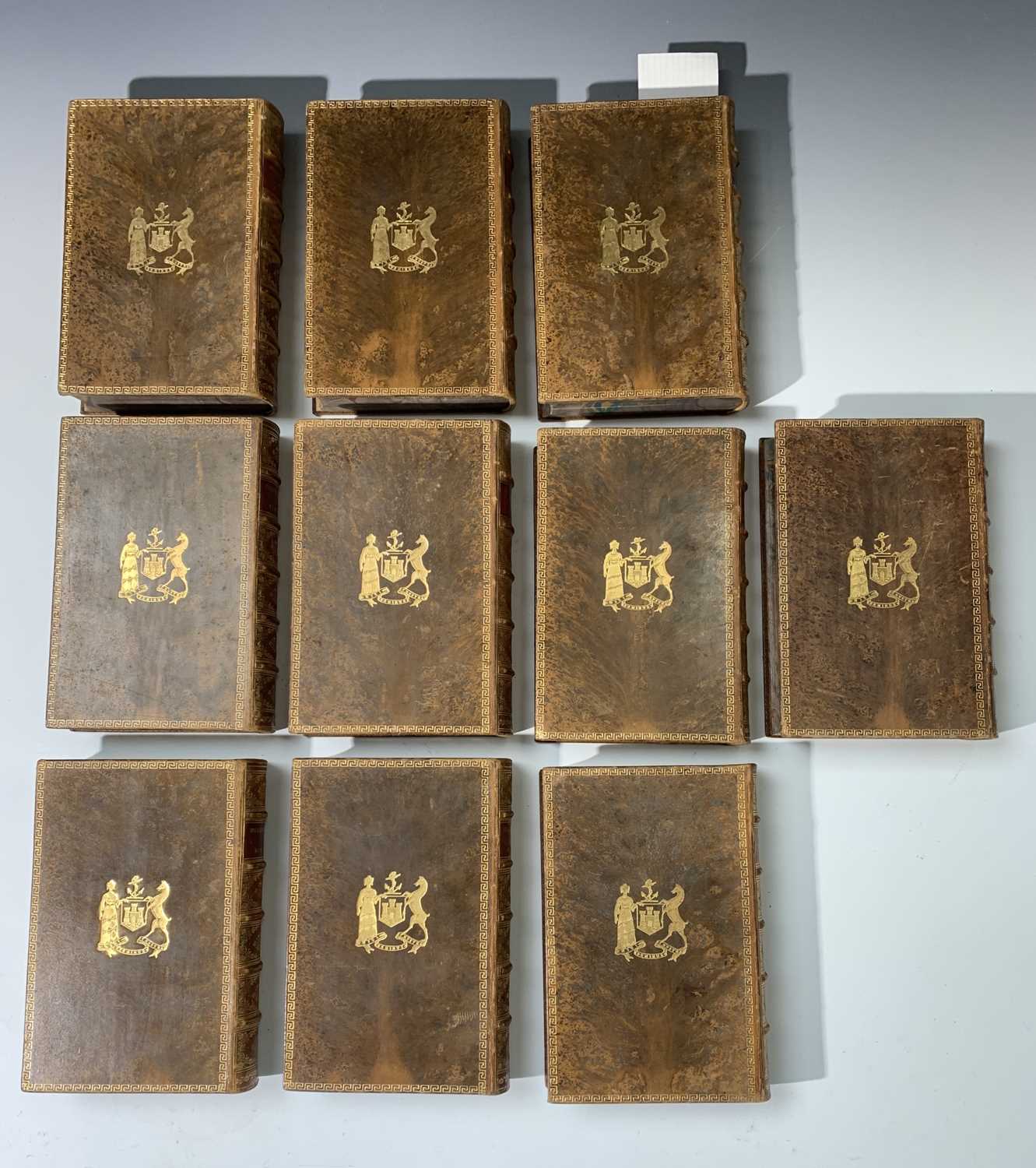 WILLIAM SHAKESPEARE. "The Dramatic Works of William Shakespeare.10 Vols complete, ed S.W. Singer, - Image 2 of 5