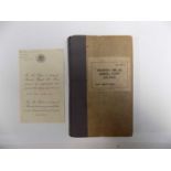 W.W.II BOMBER COMMAND "Observer's & Air Gunner's Flying Log Book." Sergeant B. Howard, flying