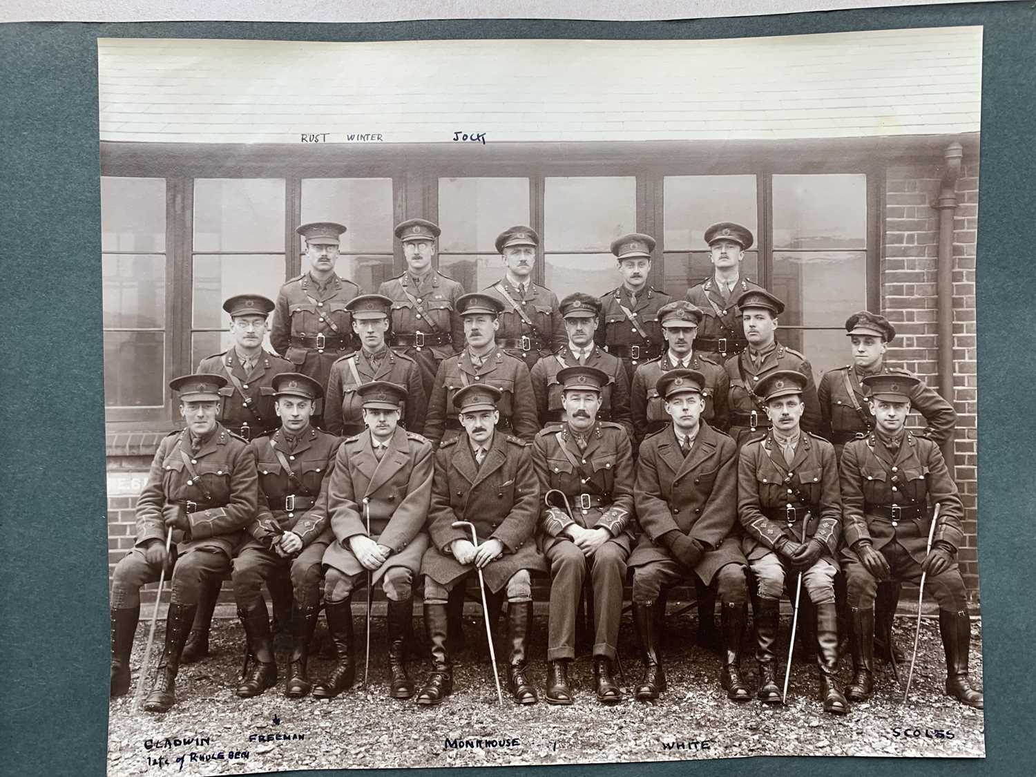 The First World War scrapbook of Warrant Officer (later Lieutenent) Alfred Edwin Rust who served - Image 12 of 14