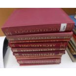 "Archaeologia or Miscellaneous Tracts relating to Antiquity." A run of 10 Vols, nos 100 - 109,