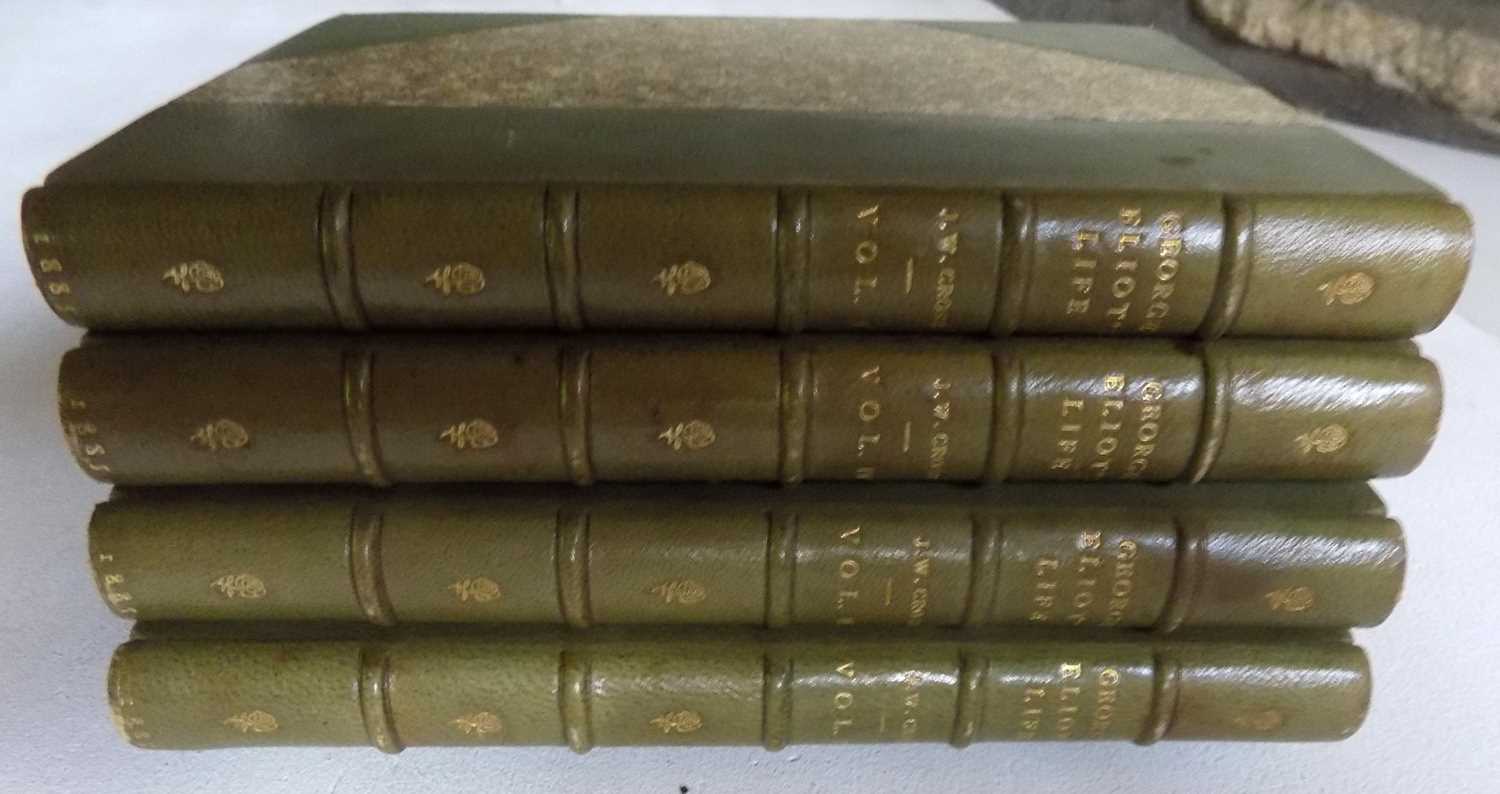 GEORGE ELIOT. "George Eliot's Life as Related in her Letters & Journals." 4 Vols, edited J.W.