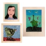 Julian DYSON (1936 - 2003)'Early Bird', 'Betty' and 'Seabird'17 prints Each signed