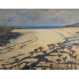 Ivy T. PEARCE (exh. 1937-1939) Porth Joke Beach, NewquayOil on boardSignedInscribed as titled