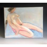 Rose HILTON (1931-2019)NudeOil on canvas40 x 50.5cmCondition report: UK postage: £60+VAT.