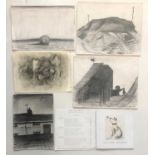 Julian DYSON (1936-2003)5 loose drawingsCharcoal and pencil Various sizes - ranging from 23 x 29cm