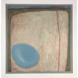 Julian DYSON (1936 - 2003)Blue Spot IIOil on board Signed and indistinctly dated 63.5 x 61cm