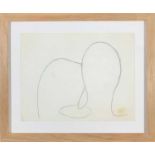 Roger HILTON (1911 - 1975)FormDrawingPaper size 20.5 x 26.5cmProvenance - Made in Britain |