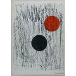 Barbara HEPWORTH (1903-1975)Sun and MoonLithographSigned numbered 45/60Paper size 81 x 58.