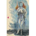 Bernard MEADOWS (1915-2005)Female NudeMixed media on paper Signed with monogram and dated 3921.5 x