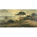 Juan Tomás MARTÍNEZ ABADES (1862-1920) Coastal Scene Oil on canvas Signed, indistinctly inscribed