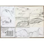 Julian DYSON (1936-2003)9 drawings
