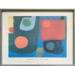 Patrick HERON (1920-1999)Fourteen Discs: July 20, 1963Exhibition poster 59 x 79cm