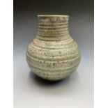 Greta PERRY (b.1948)A Mousehole Pottery stoneware vaseImpressed mark Height 15.5cm