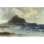 Richard WANE (1852 - 1904)St Michael's Mount Oil on canvasSigned 30 x 45cm