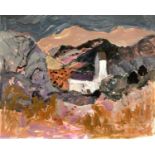 Sheila Macnab MACMILLAN (1928-2018)From Nr Carpark, MontejaqueOil on paper Inscribed and dated '03
