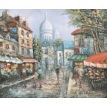 Henri ROGERSMontmartre, ParisOil on canvas Signed 50 x 60cm