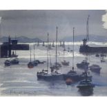 Hazel SOAN (XX-XXI) The Harbour, St. Peter PortWatercolourSigned and dated 0121.5 X 26.5CM