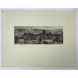 Stanley Roy BADMIN (1906-1989) Richmond, YorksEtchingSigned, titled & dated in pencil7.5x19.7cm,Also