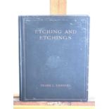 Frank Lewis EMANUEL (1866-1948) His book Etching and Etchers 1930 1st edition Book on etching