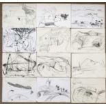 Julian DYSON (1936-2003)12 drawings