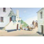 James R. RICHARDSON (XX) Polperro Two oils on board Each signed and dated '61 Each 50 x 76cm