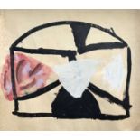 Trevor BELL (1930-2017)Untitled Mixed media on paperSigned and dated 1964Further signed to verso53 x