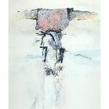 MICHAEL SHEPHERD (British, 20th Century)Abstract LandscapeMixed media 32 x 27cm