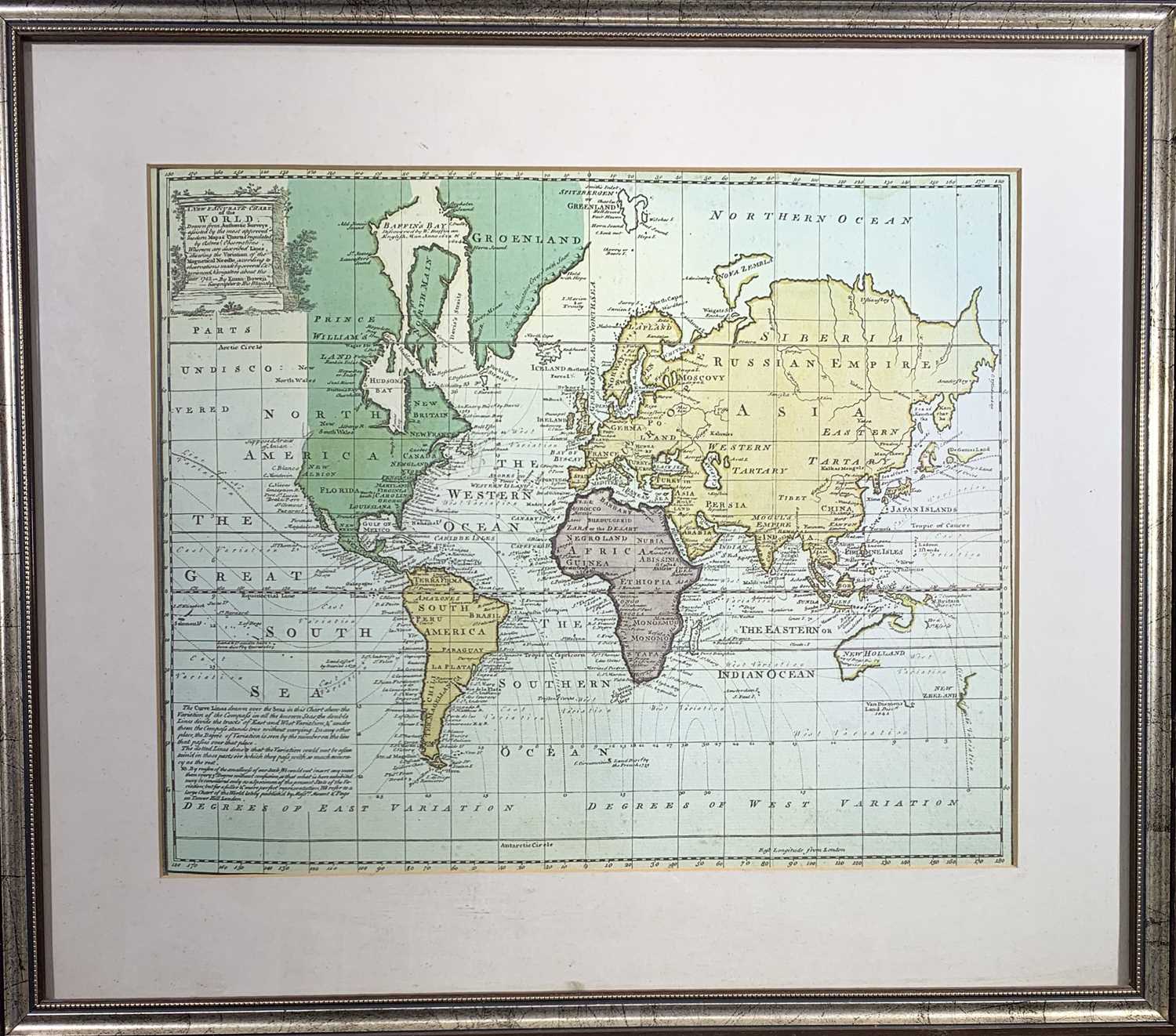 Map, reproduction after the antiqueDioesis Stavangriensis by L. Scavenii.Together with two other - Image 3 of 4