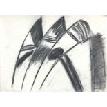 Trevor BELL (1930-2017)Untitled Charcoal on paperSigned and dated 196738 x 51cm