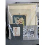Leslie G. DAVIE (1909-1999)A collection of unframed watercoloursLargest 45.5cm x 30cmTogether with