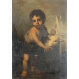 Bartolomé Esteban MURILLO (After) (1618-1682) Infant Saint John with the Lamb of GodOil on