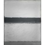 Michael FINN (1921-2002)Untitled - Grey Black LinesOil on canvas76 x 63cm