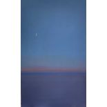 John MILLER (1931-2002)Blue Horizon with Crescent MoonOil on board71 x 44cmFrom the Abbey Hotel