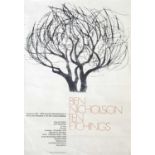 'Ben Nicholson Ten Etchings'Penwith Gallery Poster, 197442 x 29cm