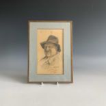 Jacques WEISMANN (1878-?) Portrait Pencil Together with numerous unframed watercolours, pencil