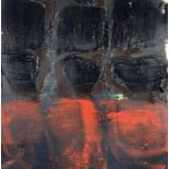 Clare WARDMAN (1960) 'Gaia' Oil on canvas Signed, inscribed and dated 1994 to verso 30 x 30cm