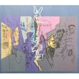 Feliks TOPOLSKI RA (1907 - 1989)Piccadilly CircusLithographNumbered 66/150, signed, blind stampPaper