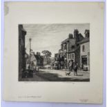 Stanley Roy BADMIN (1906-1989) Wareham, Dorsetcirca 1934Etching A/P final St.Signed, titled in