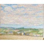 Robert Morson HUGHES (1873-1953) Boleigh Farm, Lamorna Oil on board Signed 33 x 40.5cm Provenance-