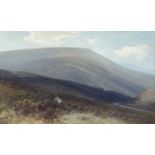 Frederick John WIDGERY (1861-1942) The Doone Valley, Exmoor Gouache Signed 28 x 46cmCondition