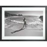 Charles ROFF (1952-2017)Charlotte at PorthcurnoPhotographic print65 x 97cm