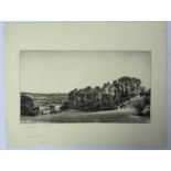 Stanley Roy BADMIN (1906-1989) Ide Hill 1931Etching 3/3Initialled, titled & dated in pencil11.