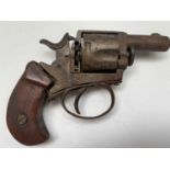 A small revolver, 13cm.reCondition report: This is a very decrepit revolver