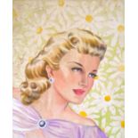 Violet BIRCH (20th Century English School) Portraits of Ladies - a collection of 1940s