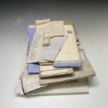 A quantity of ephemera, mainly Cornish and focused on Helston and area, to include deeds, legal