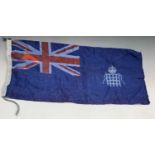 A UK HM Customs & Excise ensign flag, 46cm X 93cm
