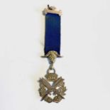 RAOB Medals - small Medal marked 9ct issued by Wattstown Lodge 809 to Primo William Sullivan for