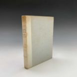 WILLIAM SHAKESPEARE. "The Sonnets." quarter art vellum, boards, uncut, Hatchard, 1933, vg.