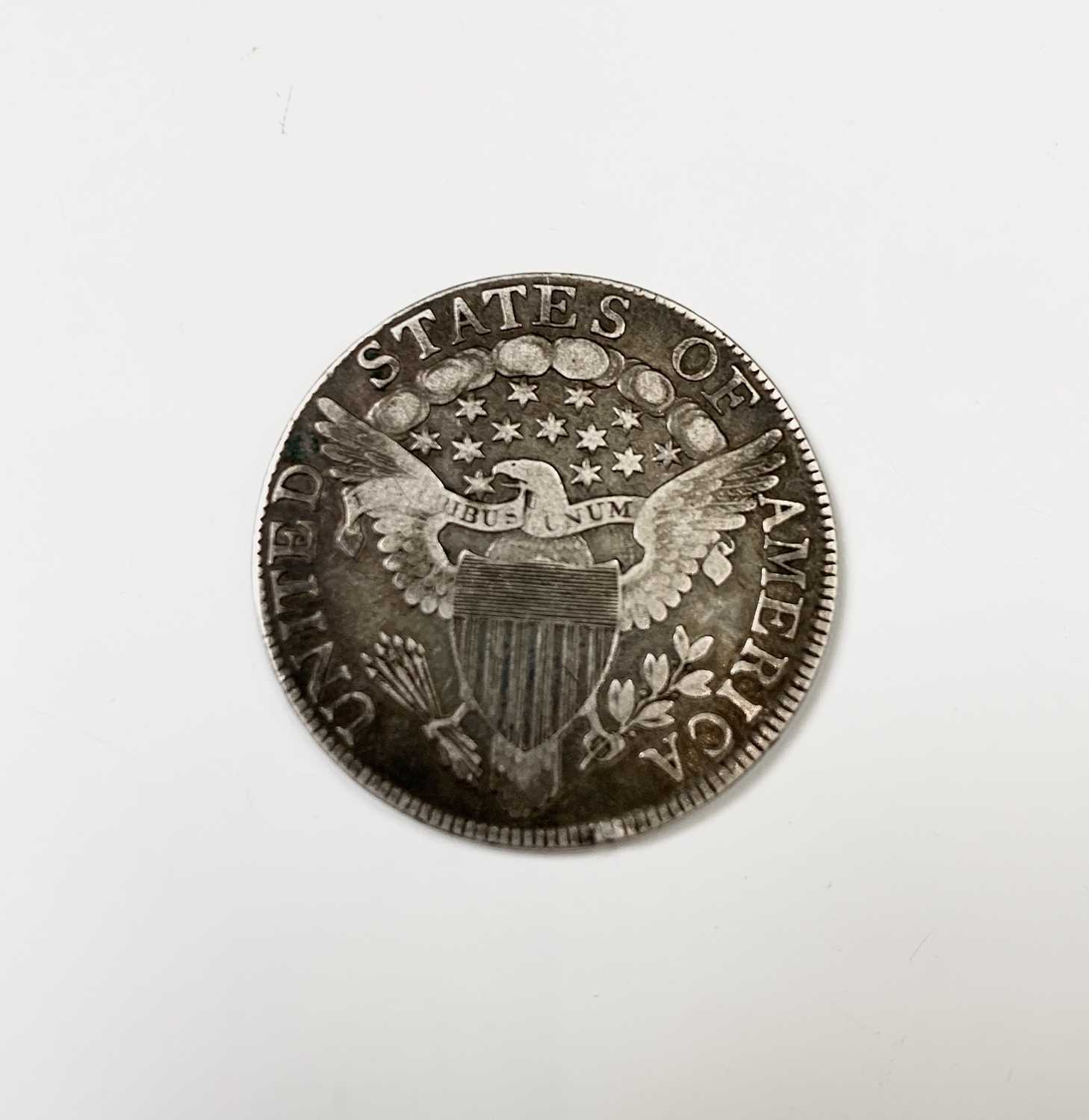 U.S.A. A first issue draped bust Half Dollar 1807 - last year of issue in Fine Condition. - Image 2 of 2