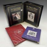 Royalty stamps contained in 3 albums including Harry and Megan wedding.